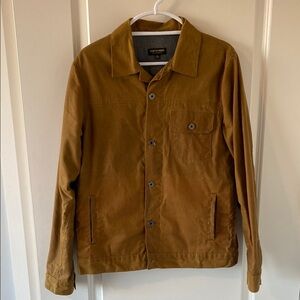 Flint and Tinder Flannel-Lined Waxed Trucker Jacket - Whiskey, Size M